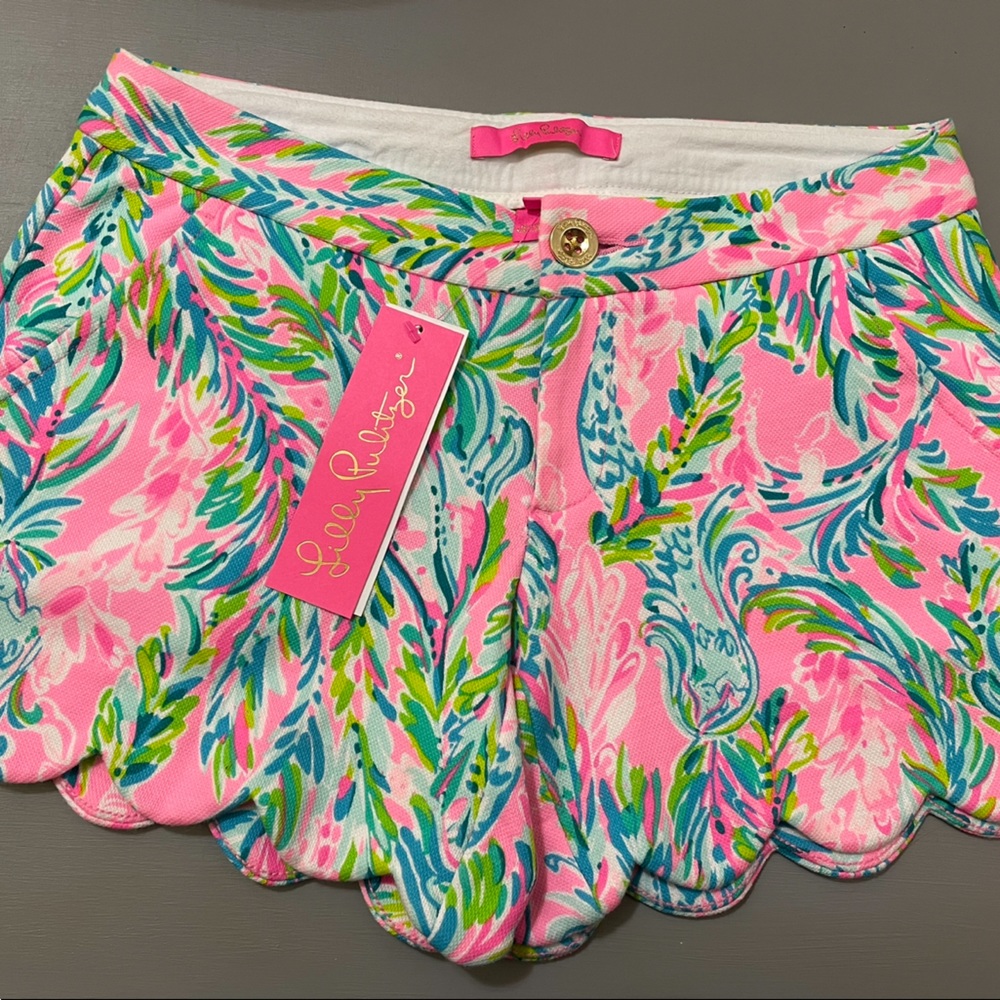 Lilly Pulitzer 00 buttercup shorts BNWT